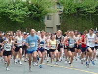 Start of Mother's Day 8k Spring Classic