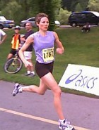 Women's winner Alison Rendell
